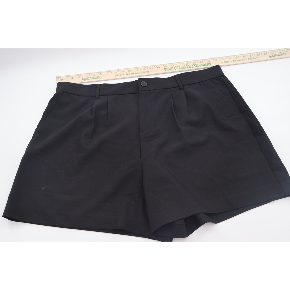Torrid Shorts Womens 22 Black Tailored Twill Super High Rise NWT Plus